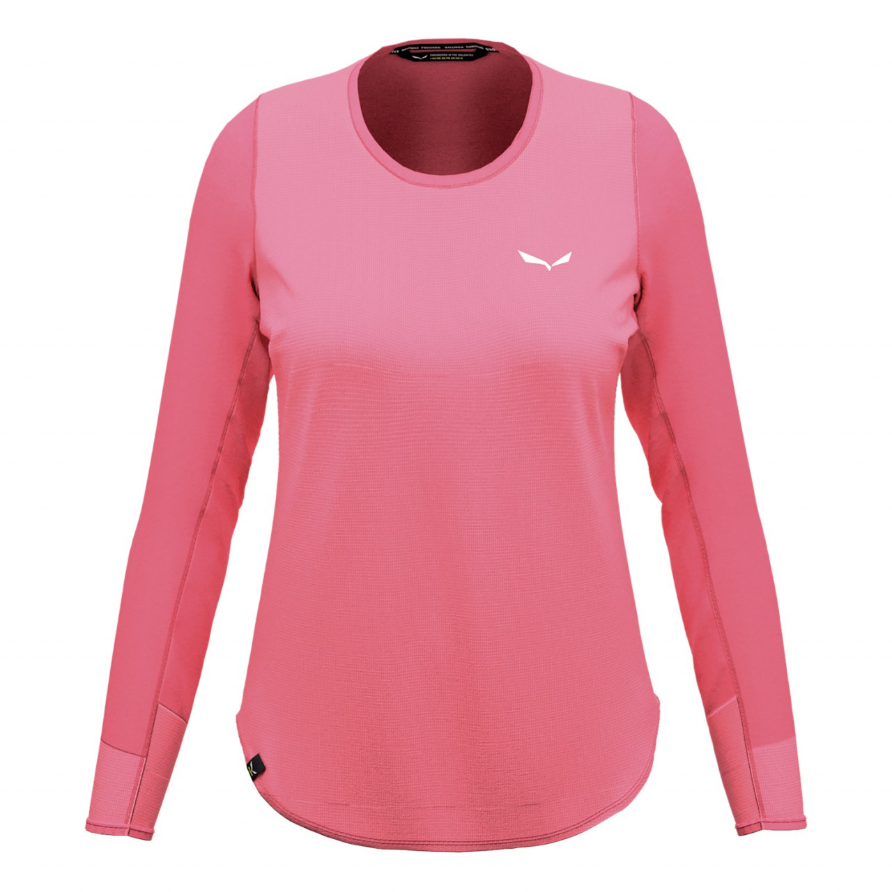 Camisetas Mujer Chile - Salewa Alpine Hemp Printed Long Sleeve - Moradas/Marrones Rosas - IJHW-09852